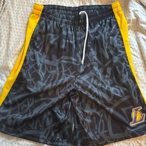 Boys Lakers Athletic Shorts